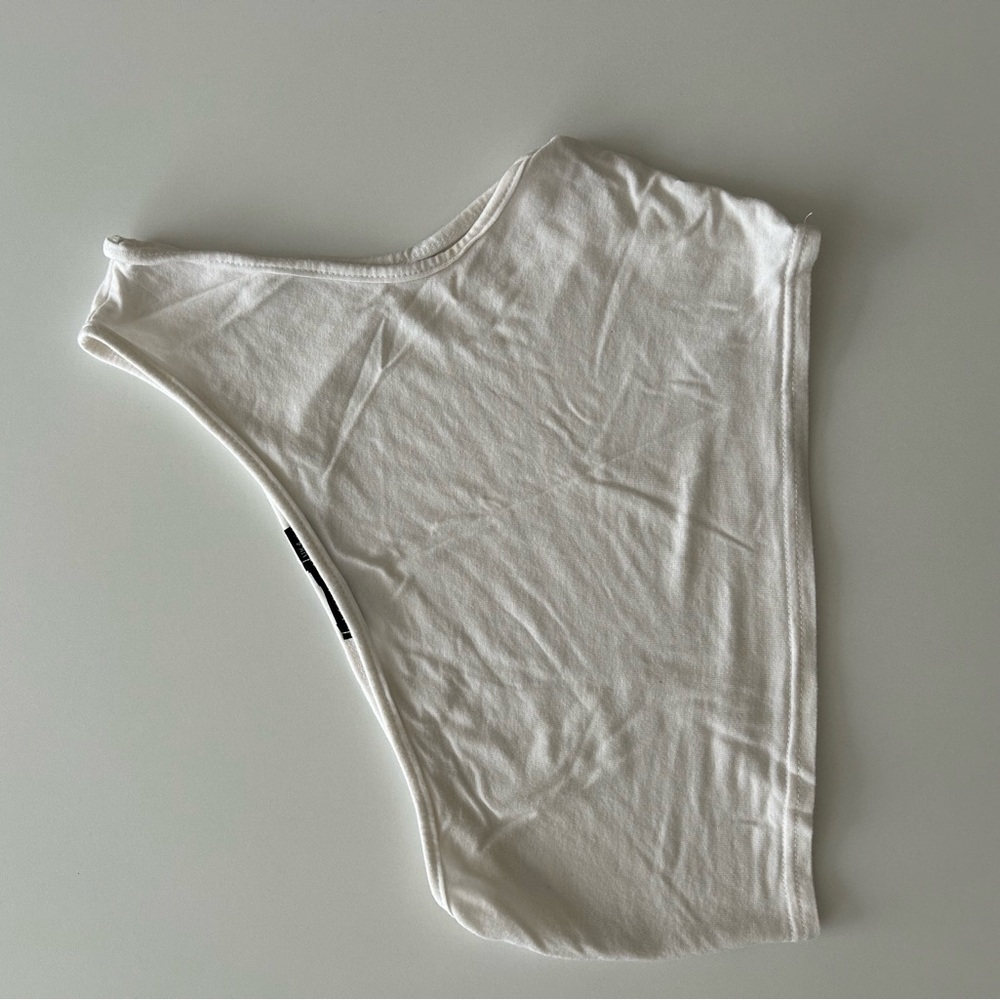 Boohoo White Crop Top